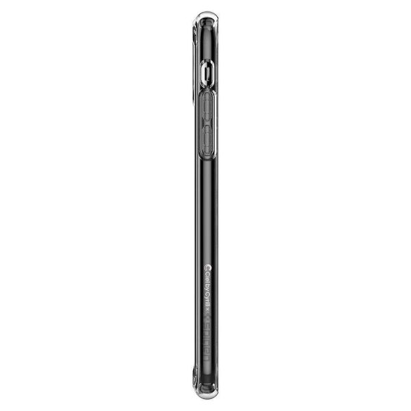 Apple iPhone 7 / 8 / SE (2020) / SE (2022), Szilikon tok, légpárnás sarok, mandala minta, Spigen Ciel Cyril Cecile, átlátszó/fehér