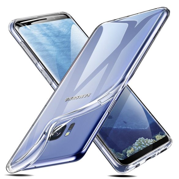 Samsung Galaxy A80 SM-A805F, Szilikon tok, ultravékony, közepesen ütésálló, légpárnás sarok, ESR Essential Zero, átlátszó