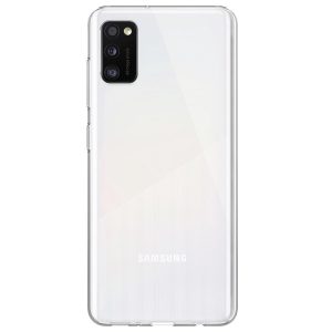 Samsung Galaxy A41 SM-A415F, Szilikon tok, Uniq Glase, átlátszó