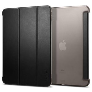 Apple iPad Air (2020 / 2022) / iPad Air 11 (2024 / 2025), mappa tok, Smart Case, Spigen Smart Fold, fekete