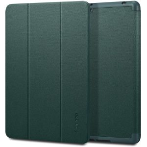 Apple iPad 10.2 (2019 / 2020 / 2021), mappa tok, Smart Case, Spigen Urban Fit, sötétzöld