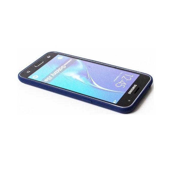 Samsung Galaxy A03s SM-A037F, Szilikon tok, Forcell Soft, sötétkék