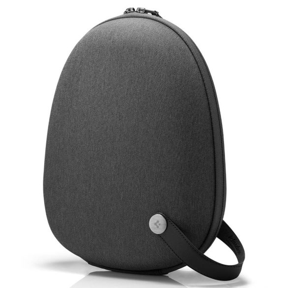 Apple AirPods Max tok, cipzárral, kábelrendezővel, fogantyúval, Spigen Klasden Pouch, szürke