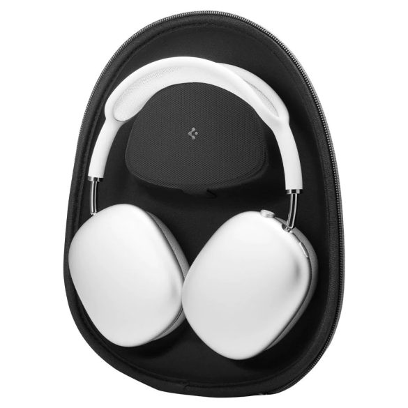Apple AirPods Max tok, cipzárral, kábelrendezővel, fogantyúval, Spigen Klasden Pouch, szürke