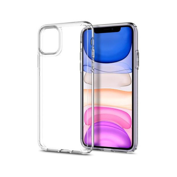 Phoner Apple iPhone 11 szilikon tok, átlátszó