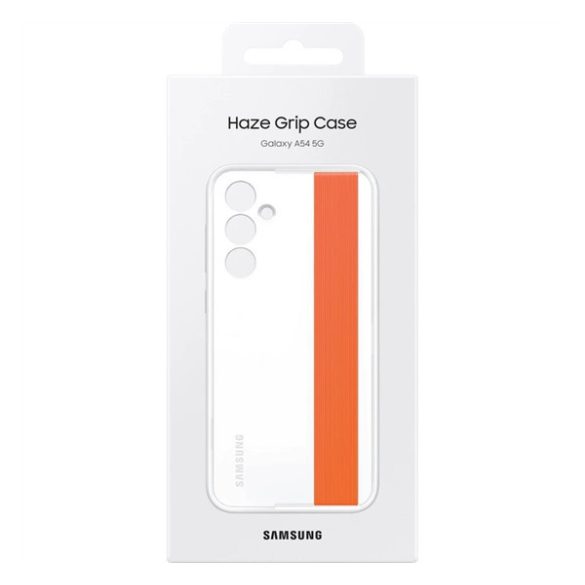 Samsung Galaxy A54 5G Slim Strap Cover, gyári tok, fehér, EF-XA546CW