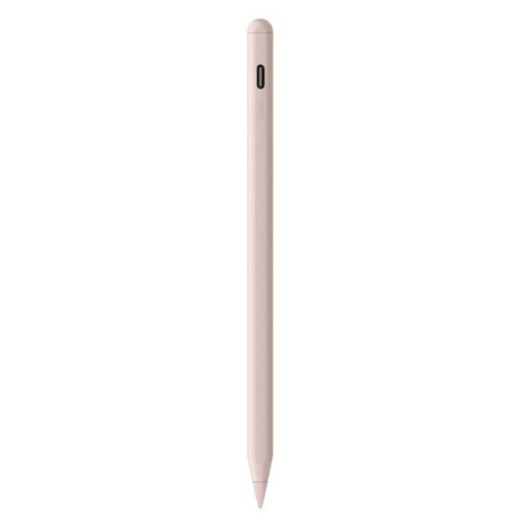 Mágneses kapacitív ceruza, iPad-hez, Uniq Pixo Pro Apple Pencil, rózsaszín