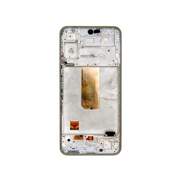 Samsung A546B Galaxy A54 5G kompatibilis LCD kijelző + érintő, kerettel, fehér