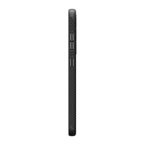 Samsung Galaxy S24 SM-S921, Szilikon tok, Spigen Liquid Air, háromszög minta, fekete