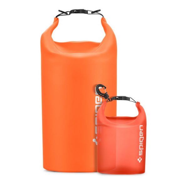 Univerzális sport hátitáska, zárható, vízálló, Spigen Aqua Shield A630, narancssárga