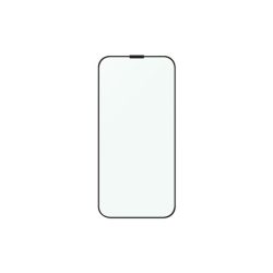   Apple iPhone 15 Pro Max, Kijelzővédő fólia, ütésálló fólia (az íves részre is!), Tempered Glass (edzett üveg), Anti Blue Ray, Uniq Optix VisionCare, fekete