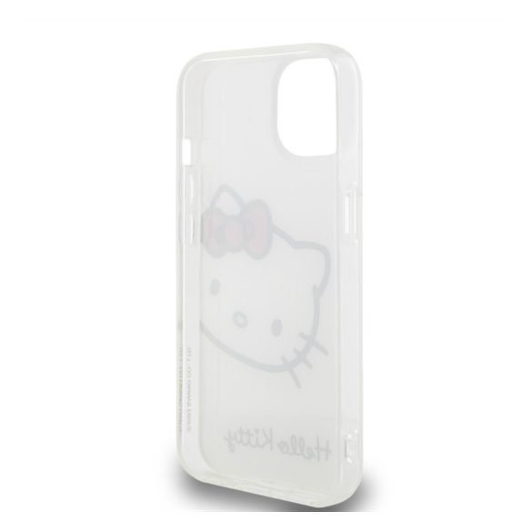 Hello Kitty IML Head Logo Apple Iphone 13 hátlap tok, fehér