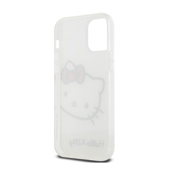 Hello Kitty IML Head Logo Apple Iphone 12/12 Pro hátlap tok, fehér