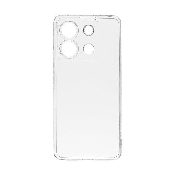 Xiaomi Redmi Note 13 Pro 5G / Poco X6 5G, Szilikon tok, Tactical TPU, átlátszó