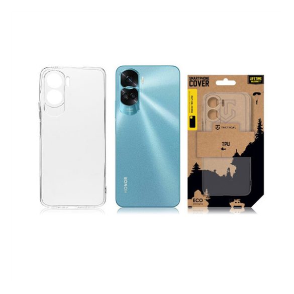 Huawei Honor 90 Lite, Szilikon tok, Tactical TPU, átlátszó