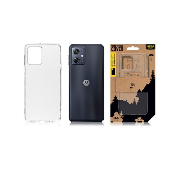 Motorola Moto G54, Szilikon tok, Tactical TPU, átlátszó