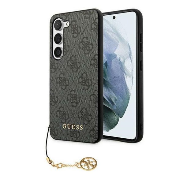 Guess 4G Charms Collection Samsung Galaxy A35 hátlap tok, fekete