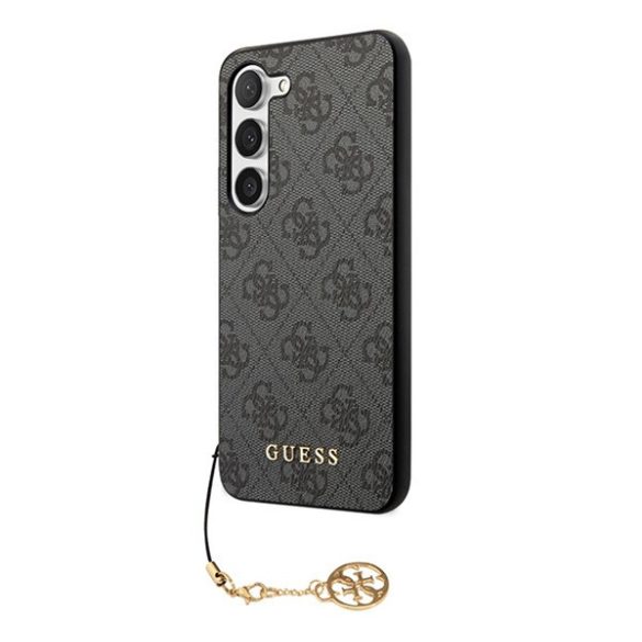 Guess 4G Charms Collection Samsung Galaxy A35 hátlap tok, fekete