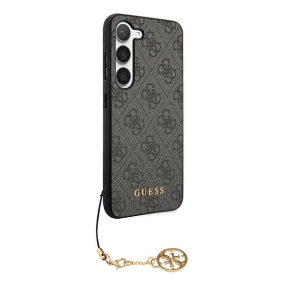 Guess 4G Charms Collection Samsung Galaxy A35 hátlap tok, fekete