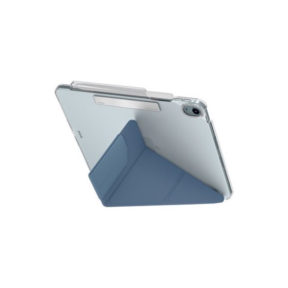 Apple iPad Air 13 (2024), mappa tok, Apple Pencil tartóval, mágneses záródás, Origami Smart Case, Uniq Camden, kék