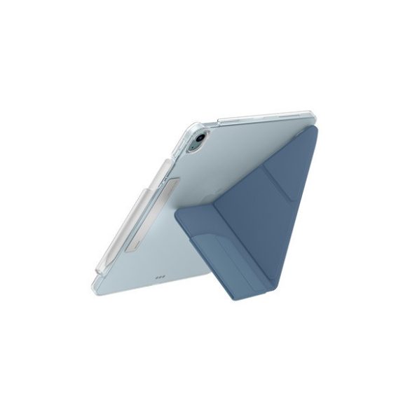 Apple iPad Air 13 (2024), mappa tok, Apple Pencil tartóval, mágneses záródás, Origami Smart Case, Uniq Camden, kék