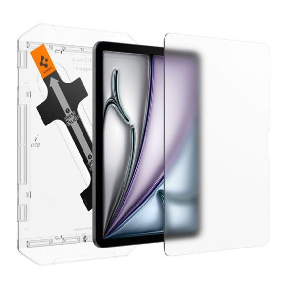 Apple iPad Pro 11 (2018 / 2020 / 2021 / 2022) / iPad Air (2020 / 2022), Kijelzővédő fólia, Matt, Spigen Paper Touch Ez Fit, Clear Prémium