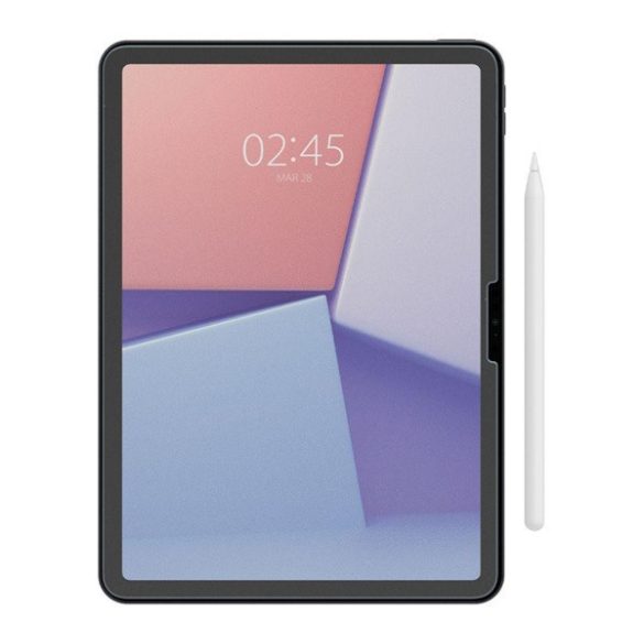 Apple iPad Pro 11 (2018 / 2020 / 2021 / 2022) / iPad Air (2020 / 2022), Kijelzővédő fólia, Matt, Spigen Paper Touch Ez Fit, Clear Prémium