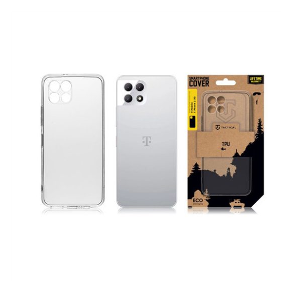 Telekom T Phone 2 5G, Szilikon tok, Tactical TPU, átlátszó