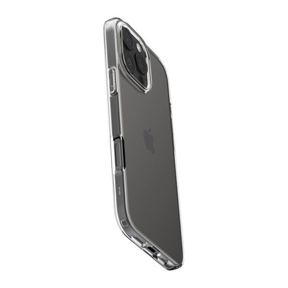 Apple iPhone 16 Pro Max, Szilikon tok, Spigen Liquid Crystal, átlátszó