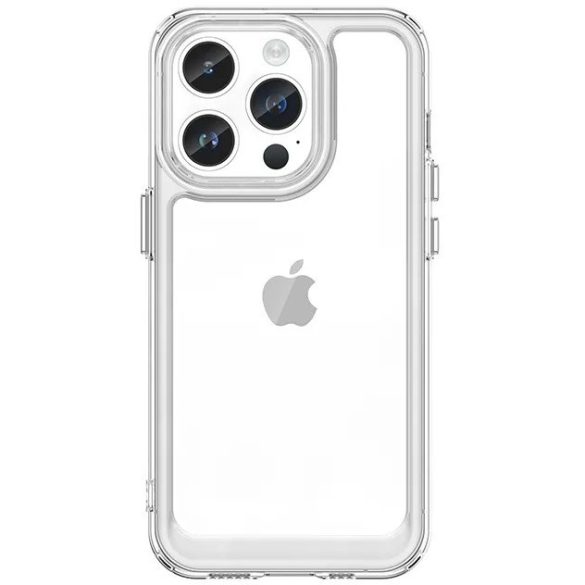Huawei Honor 90 Lite, Szilikon védőkeret, akril hátlap, Wooze Bright Edges, átlátszó