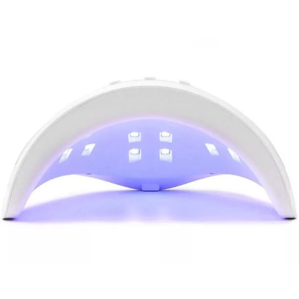 Műkörmös UV lámpa, 12 Led-es, 36W, USB csatlakozóval, Wooze Dazzle, fehér