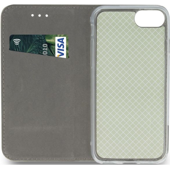 Motorola Moto E15 / G05, Oldalra nyíló tok, stand, Magnet Book, bordó