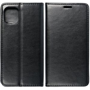 Motorola Moto G15, Oldalra nyíló tok, stand, Magnet Book, fekete