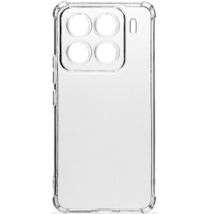 Xiaomi 15 Pro, Szilikon tok, légpárnás sarok, Tactical TPU Plyo, átlátszó