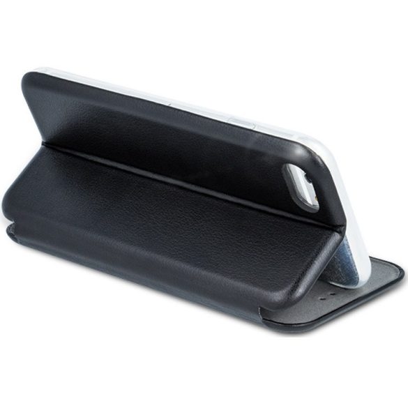 Samsung Galaxy S25 Edge SM-S937, Oldalra nyíló tok, stand, Forcell Elegance, fekete