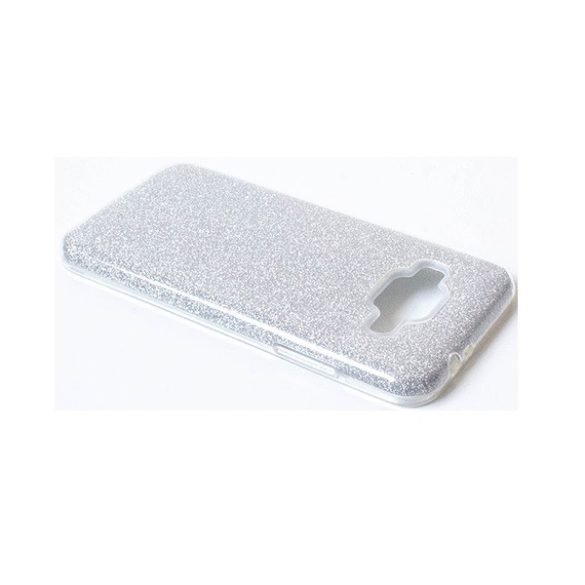 Samsung Galaxy S25 Edge SM-S937, Szilikon tok, csillogó, Forcell Shining, ezüst