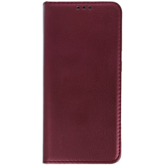 Samsung Galaxy S25 Edge SM-S937, Oldalra nyíló tok, stand, Magnet Book, bordó