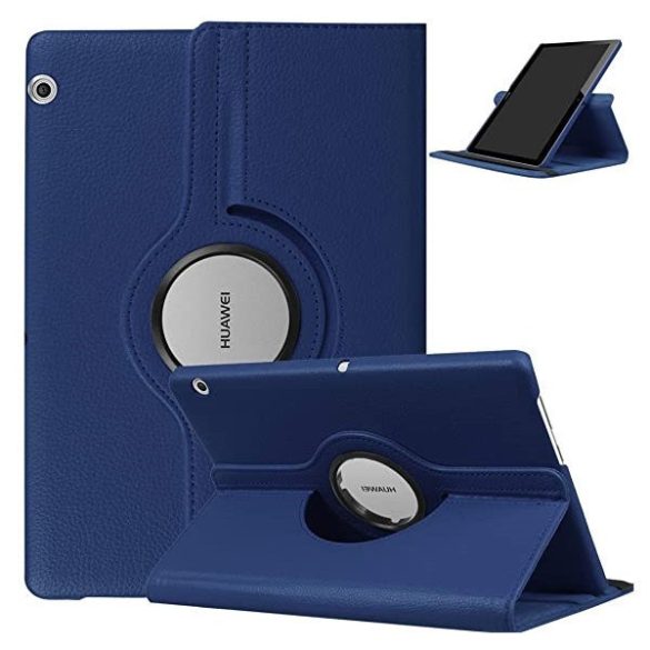 Samsung Galaxy Tab S10 FE Plus (13.1) SM-X620 / X626B, mappa tok, elforgatható (360°), sötétkék