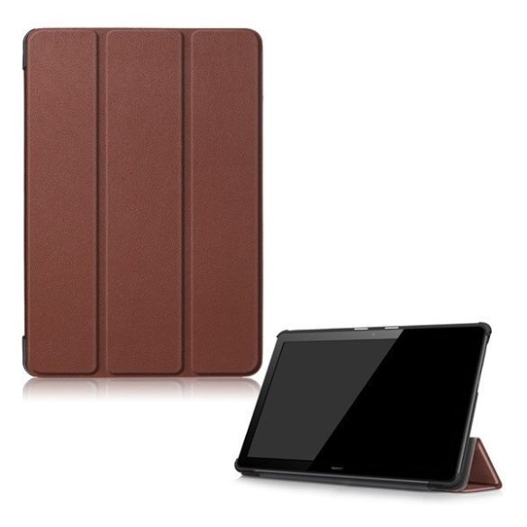 Samsung Galaxy Tab Active 5 (8.0) SM-X306B, mappa tok, Trifold, barna