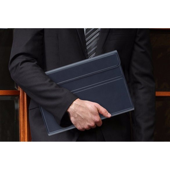 Xiaomi Pad 7 (11.2) / Pad 7 Pro (11.2), Bluetooth billentyűzetes, mappa tok, Touch Pad, mágneses rögzítés, Wooze Simple Touch, fekete