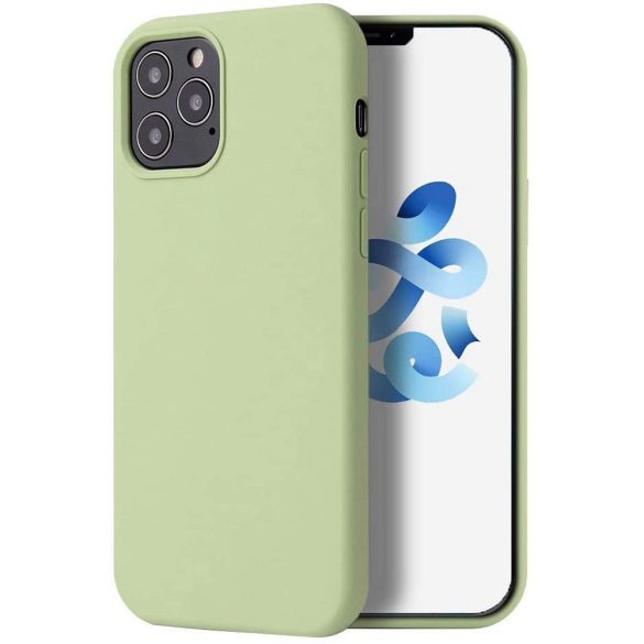 Xiaomi Redmi K70 / K70 Pro / Poco F6 Pro, Szilikon tok, Wooze Liquid Silica Gel, világoszöld