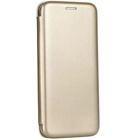 Samsung Galaxy A25 5G SM-A256B, Oldalra nyíló tok, stand, Forcell Elegance, arany