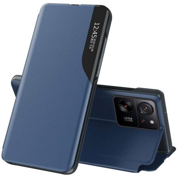 Xiaomi Redmi A5 4G, Oldalra nyíló tok, stand, hívás mutatóval, Wooze FashionBook, kék