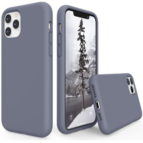 Xiaomi Redmi A5 4G, Szilikon tok, Wooze Liquid Silica Gel, leander-szürke