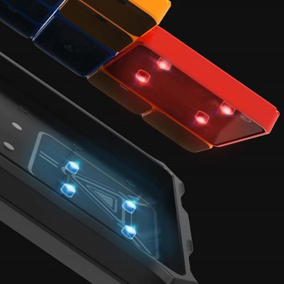 Hordozható elektronikus utazó logikai játék, kijelzővel, mágneses, Giiker Super Slide, fekete