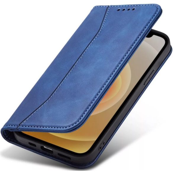 Huawei Honor 400 (Global), Oldalra nyíló tok, stand, kártyatartóval, Wooze Business, kék