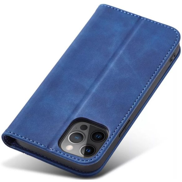Huawei Honor 400 (Global), Oldalra nyíló tok, stand, kártyatartóval, Wooze Business, kék