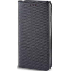 Huawei Honor 400 Lite, Oldalra nyíló tok, stand, Smart Magnet, fekete