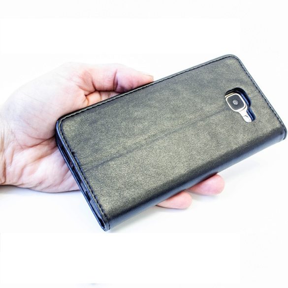 Huawei Honor 400 Lite, Oldalra nyíló tok, stand, Magnet Book, fekete