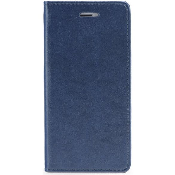 Huawei Honor 400 Lite, Oldalra nyíló tok, stand, Magnet Book, sötétkék